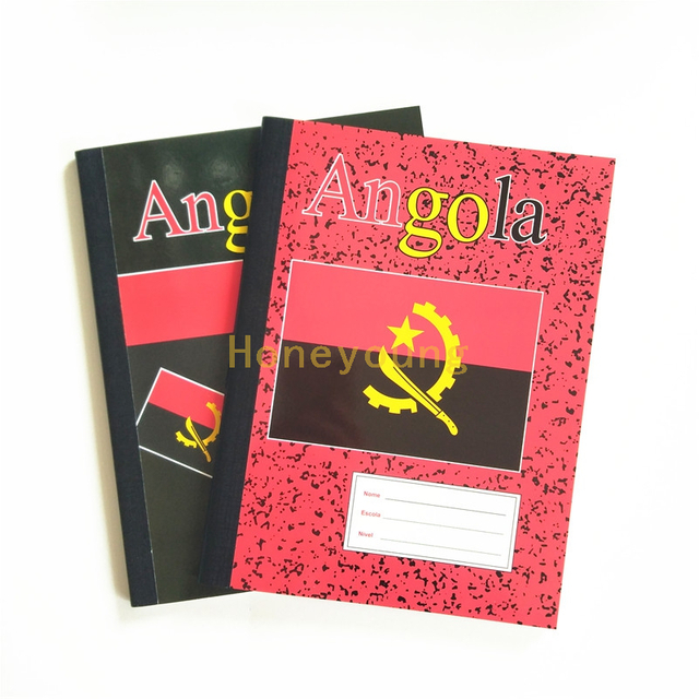 Custom Color Single Line Printing Compositiom Book for Angola CB-2